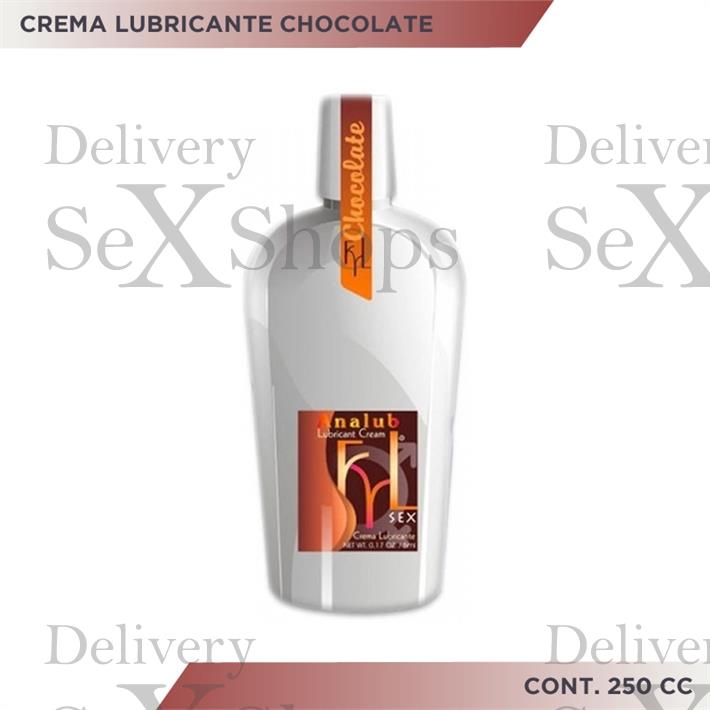  Crema lubricante chocolate 250 cc 